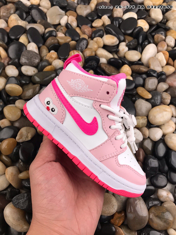 Nike SB sneakers high-top machine cat Doraemon pink Nike SB dunk high 26-35-18053765